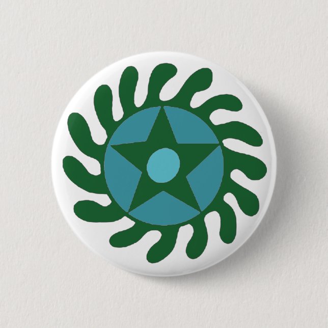 Adinkra Sesa Wo Suban - Nya Början Knapp (Framsida)
