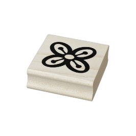 Adinkra Symbol (Abundance) Rubber Frimärke Stämpel