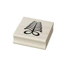 Adinkra Symbol (Endurance) Rubber Frimärke Stämpel