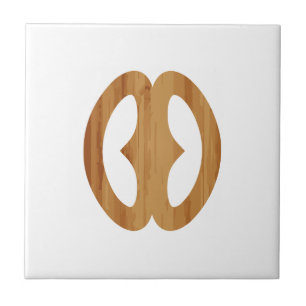 Adinkra Symbol Hope Nyame biribi wo soro Gift Idea Kakelplatta