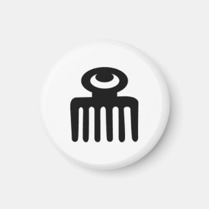 Adinkra Symbol Magnet - Kvinnors skönhet + patient