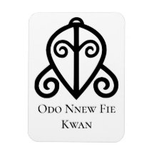 Adinkra Symbol ODO NNEW FIE KWAN Kärlek ...