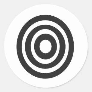 Adinkra-symbol Runt Klistermärke