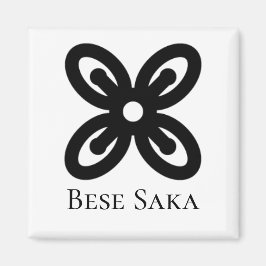 Adinkra Symbols BESE SAKA Sack of Kola Nöt Magnet