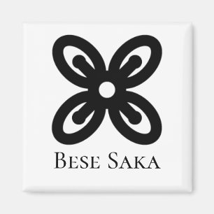 Adinkra Symbols BESE SAKA Sack of Kola Nöt Magnet