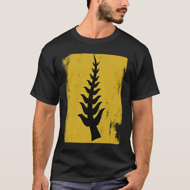 Adinkra Tribal Symbol God's Grace Grunge Look Tank T Shirt (Framsida)