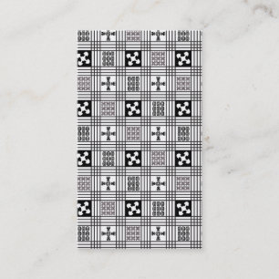 Adinkra väster - afrikansk textil visitkort