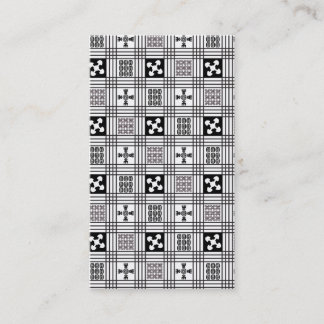 Adinkra väster - afrikansk textil visitkort