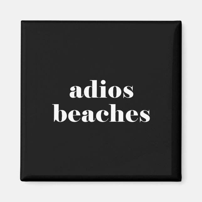 Adios Beacher Magnet (Framsidan)