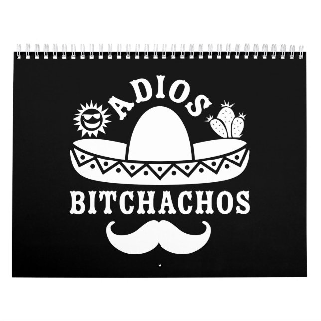 Adios Bitchachos Cinco De Mayo Kalender (Omslag)