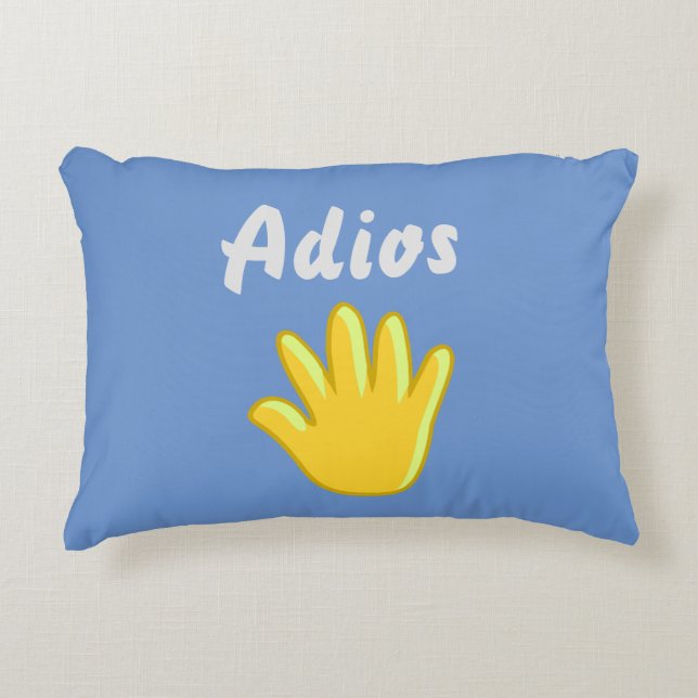 Adios Prydnadskudde (Framsidan)