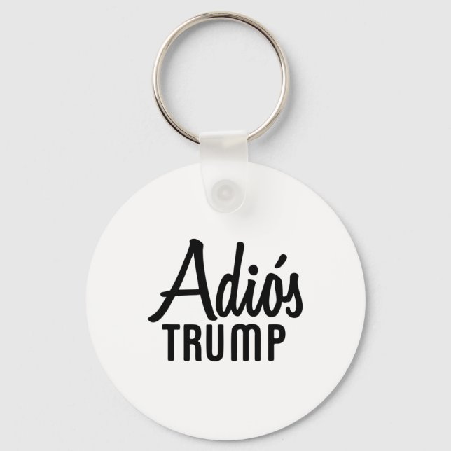 Adios Trump Demokrat Us Valet  Nyckelring (Framsida)