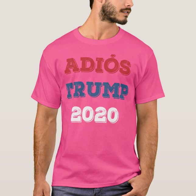 Adios Trump T Shirt (Framsida)