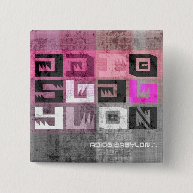 AdiosBabylon rekord Knapp (Framsida)