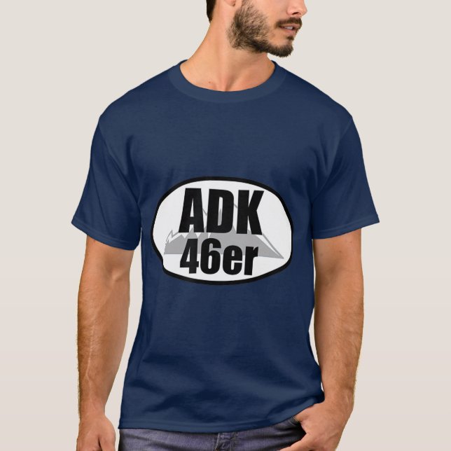 Adirondack 46er t shirt (Framsida)