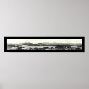 Adirondack berg & Lake Placid 1912 Poster