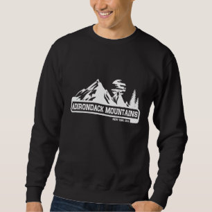 Adirondack berg New York USA Lång Ärmad Tröja