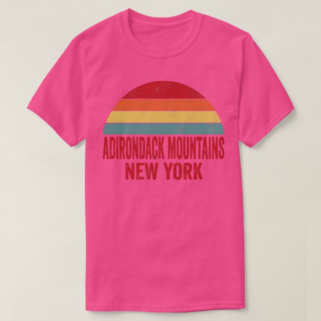 Adirondack-bergen New York T Shirt (Design framsida)