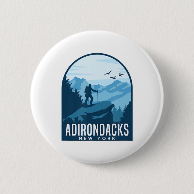 Adirondack-berget klättrar upp och höjer berget Ad Knapp (Framsida)