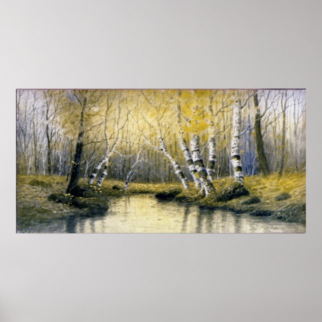 Adirondack Birches Poster (Framsidan)