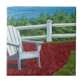 Adirondack Chair Painting Kakelplatta