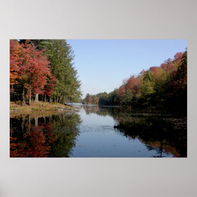 Adirondack Fall Foliage Poster (Framsidan)