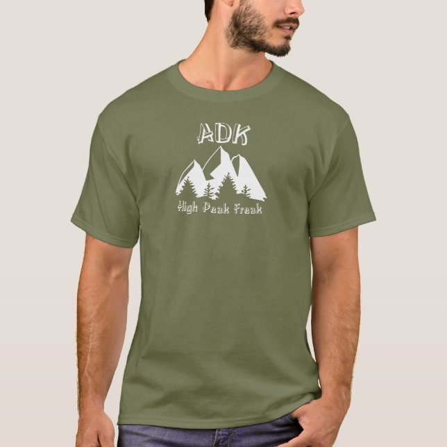 Adirondack High Peak Freak T Shirt (Framsida)
