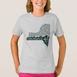 Adirondack High Peaks Kvinnors Långärmad T-Shirt