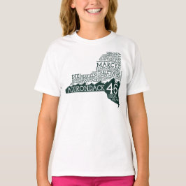 Adirondack High Peaks T-Shirt (Gröntens Logotyp)