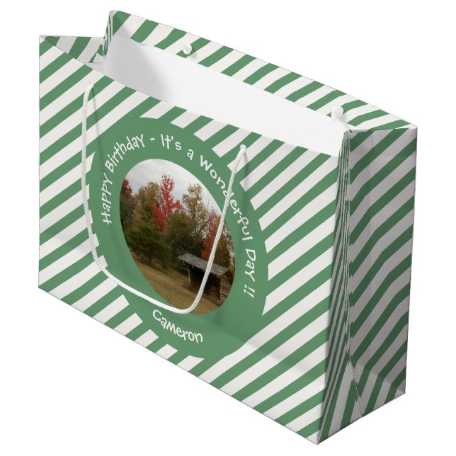 Adirondack Lean-to i Födelsedagsfester på hösten (Framsidan Vinklad)