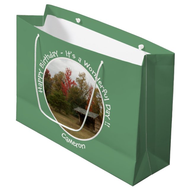 Adirondack Lean-to i Födelsedagsfester på hösten (Framsidan Vinklad)