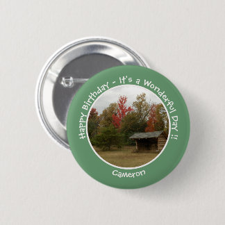 Adirondack Lean-to i Födelsedagsfester på hösten Knapp