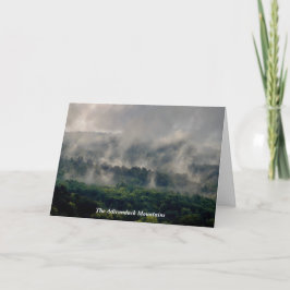 Adirondack Mountains - Efter regnet Tack Kort