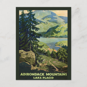 Adirondack Mountains vykort