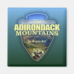 Adirondack Mtns (pilhuvud) Magnet