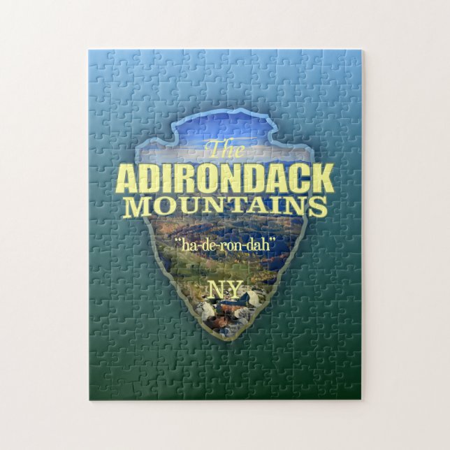 Adirondack Mtns (pilhuvud) Pussel (Vertikal)