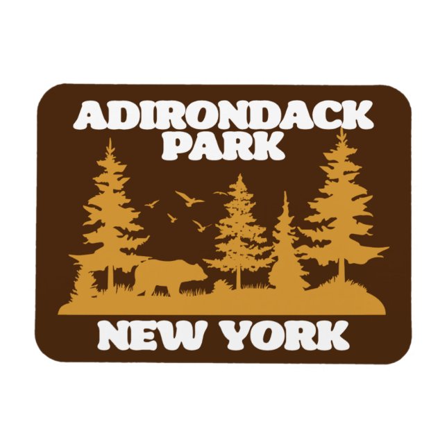 Adirondack Park Magnet (Horisontell)