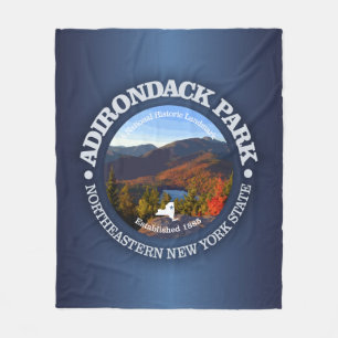 Adirondack parkerar fleecefilt