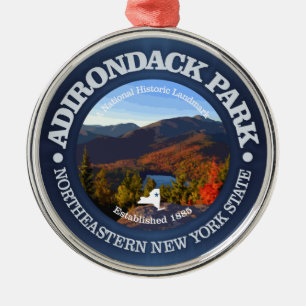 Adirondack parkerar julgransprydnad metall