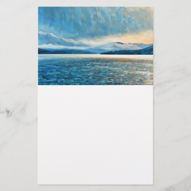 Adirondack Scene på stationär (Framsida)