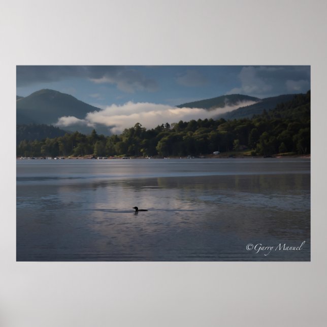 Adirondack-skymning. Efter regnet Poster (Framsidan)