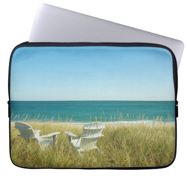 Adirondack stolar i dynerna laptop fodral (Framsidan)