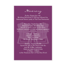 Adirondack-stolar Plum Intinerary