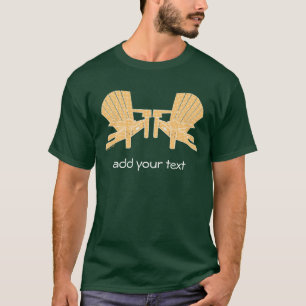 Adirondack-stolar T-shirt