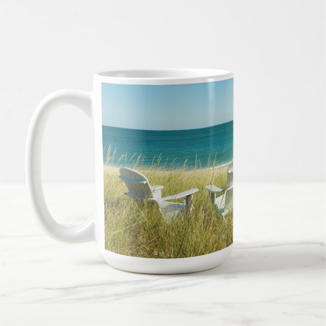 Adirondack-stolarna i Dunes Kaffemugg (Vänster)