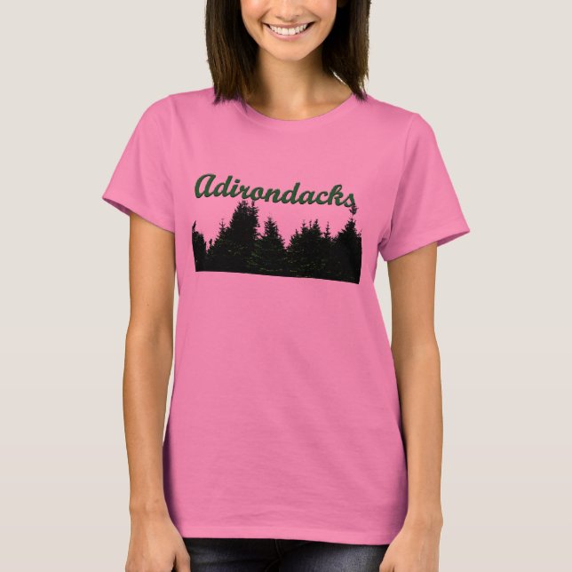 Adirondack trädT-tröja Tee (Framsida)