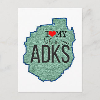 Adirondack-vykort Vykort