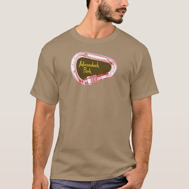 Adirondacks klättringsbrickor t shirt (Framsida)
