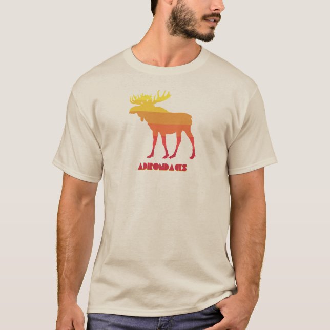 Adirondacks Moose T Shirt (Framsida)