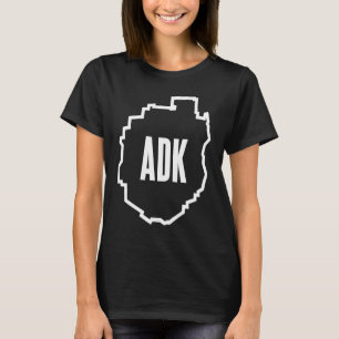 Adirondacks New York ADK Berg Högsta Toppar T Shirt